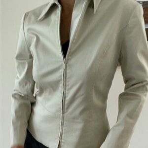 Lafayette 148 New York Mint Green Blazer